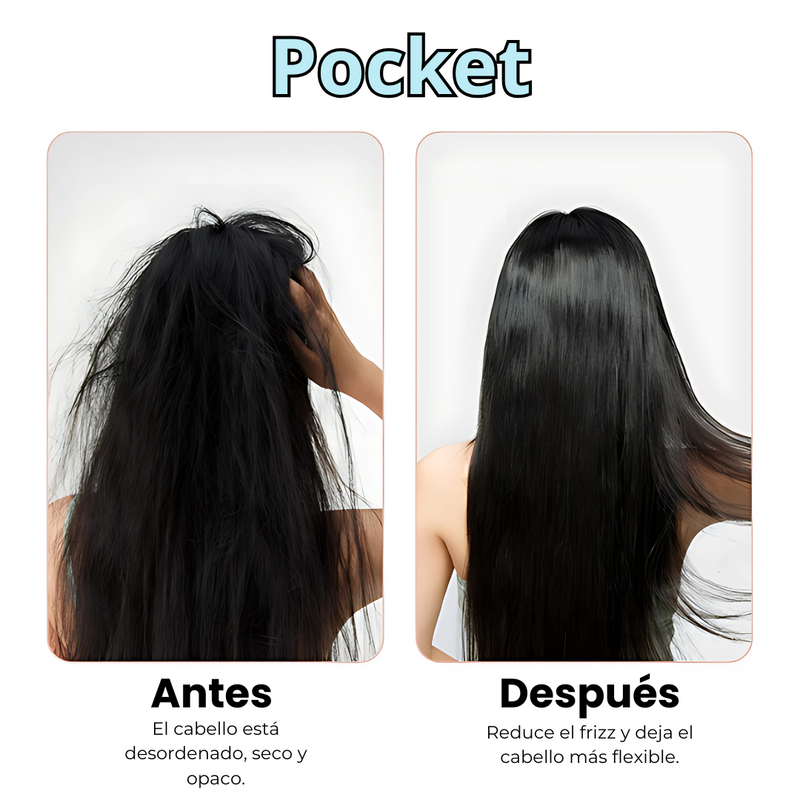 Ponto Pocket | Cepillo alisador portátil.